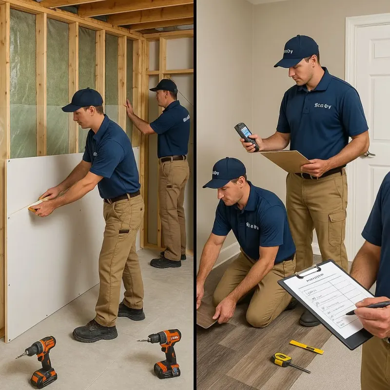 Repairs and Reconstruction process in Lakeview, MI